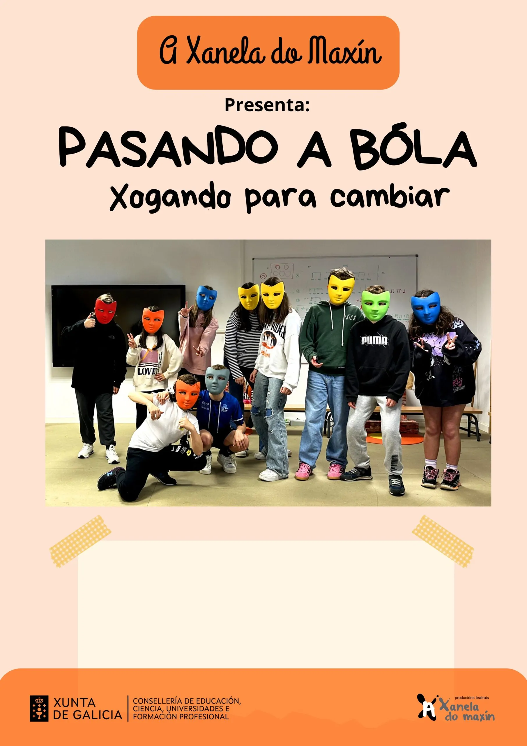 Pasando a bóla. Xogando para cambiar